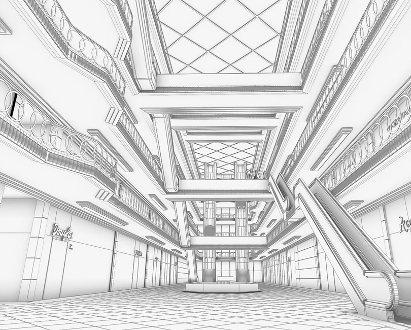 商場設(shè)計的四大要點