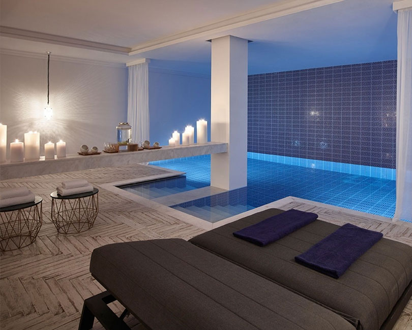 最大化利用空間、布局和設(shè)計(jì)完美的酒店水療中心第一印象